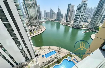 Apartment - 1 Bedroom - 2 Bathrooms for rent in JAM Marina Residence - Dubai Marina - Dubai