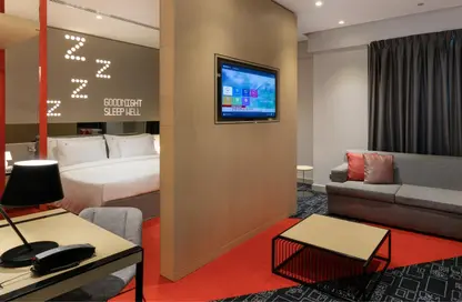 Living Room image for: Hotel  and  Hotel Apartment - 1 Bathroom for rent in Dubai Airport Freezone (DAFZA) - Dubai, Image 1
