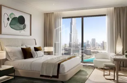 Apartment - 1 Bedroom - 1 Bathroom for sale in St Regis The Residences - Burj Khalifa Area - Downtown Dubai - Dubai