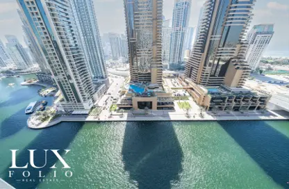 Apartment - 1 Bedroom - 2 Bathrooms for sale in Cayan Tower - Dubai Marina - Dubai