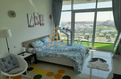 Apartment - 1 Bathroom for rent in Carson C - Carson - DAMAC Hills - Dubai