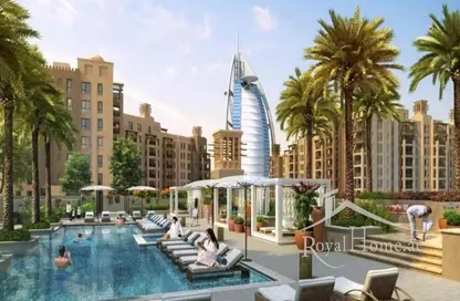 Apartment - 3 Bedrooms - 4 Bathrooms for sale in Lamaa - Madinat Jumeirah Living - Umm Suqeim - Dubai