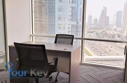 Office Space - Studio - 1 Bathroom for rent in Park Place Tower - Sheikh Zayed Road - Dubai