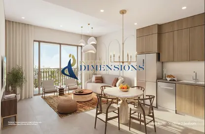 Apartment - 1 Bedroom - 2 Bathrooms for sale in Bloom Living - Zayed City (Khalifa City C) - Khalifa City - Abu Dhabi