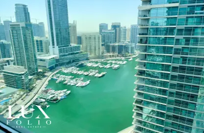 Apartment - 1 Bedroom - 2 Bathrooms for rent in Marina Quays West - Marina Quays - Dubai Marina - Dubai