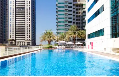 Apartment - 1 Bedroom - 2 Bathrooms for rent in MAG 218 - Dubai Marina - Dubai