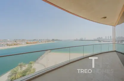 Apartment - 3 Bedrooms - 3 Bathrooms for rent in Diamond - Tiara Residences - Palm Jumeirah - Dubai