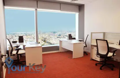 Office Space - Studio - 1 Bathroom for rent in Conrad Commercial Tower - Sheikh Zayed Road - Dubai