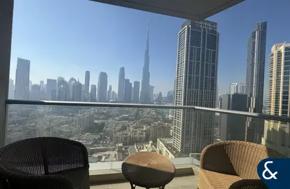 Apartment - 2 Bedrooms - 3 Bathrooms for rent in Burj Views A - Burj Views - Downtown Dubai - Dubai