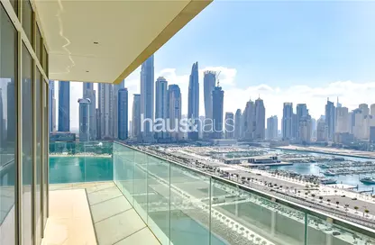 Balcony image for: Apartment - 3 Bedrooms - 3 Bathrooms for rent in Sunrise Bay - EMAAR Beachfront - Dubai Harbour - Dubai, Image 1
