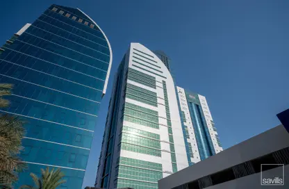 Office Space - Studio - 1 Bathroom for rent in C2 Tower - Six Towers Complex Al Bateen - Al Bateen - Abu Dhabi