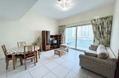 Apartment - 1 Bedroom - 2 Bathrooms for rent in Marina View Tower B - Marina View - Dubai Marina - Dubai