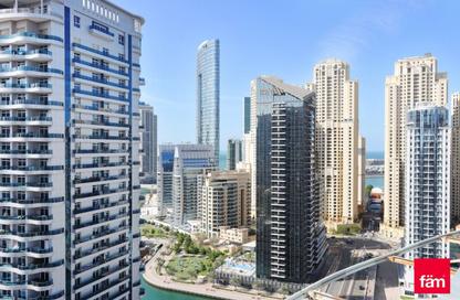 Apartment - 3 Bedrooms - 4 Bathrooms for sale in The Waves Tower A - The Waves - Dubai Marina - Dubai