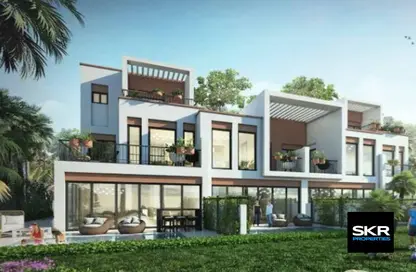 Townhouse - 4 Bedrooms - 4 Bathrooms for sale in Costa Brava 1 - Costa Brava at DAMAC Lagoons - Damac Lagoons - Dubai