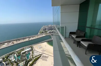 Apartment - 2 Bedrooms - 3 Bathrooms for rent in Al Bateen Residences - Jumeirah Beach Residence - Dubai