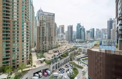 Apartment - 2 Bedrooms - 3 Bathrooms for rent in Marina Heights - Dubai Marina - Dubai