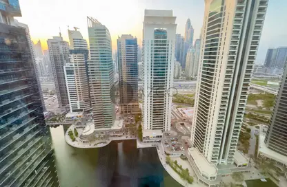 Apartment - 1 Bedroom - 2 Bathrooms for rent in V3 Tower - JLT Cluster V - Jumeirah Lake Towers - Dubai