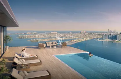 Apartment - 1 Bedroom - 1 Bathroom for sale in Seapoint - EMAAR Beachfront - Dubai Harbour - Dubai