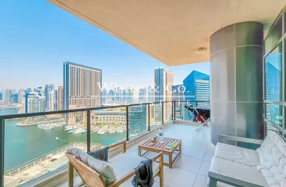 Apartment - 2 Bedrooms - 3 Bathrooms for sale in Marina Quays West - Marina Quays - Dubai Marina - Dubai