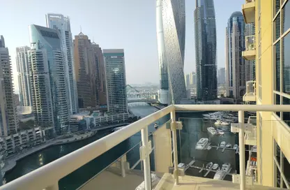 Apartment - 1 Bedroom - 1 Bathroom for rent in Al Habtoor Tower - Dubai Marina - Dubai