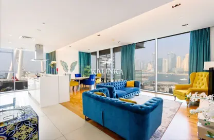 Apartment - 3 Bedrooms - 5 Bathrooms for rent in Apartment Building 6 - Bluewaters Residences - Bluewaters - Dubai