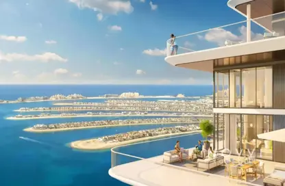 Apartment - 3 Bedrooms - 4 Bathrooms for sale in Grand Bleu Tower 1 - EMAAR Beachfront - Dubai Harbour - Dubai