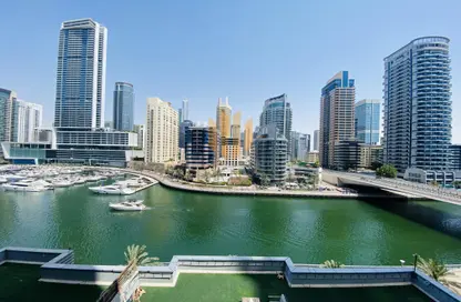Apartment - 2 Bedrooms - 2 Bathrooms for rent in Marina Wharf 1 - Marina Wharf - Dubai Marina - Dubai
