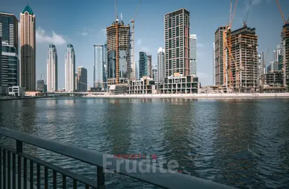 Apartment - 1 Bathroom for sale in Peninsula Three - Peninsula - Business Bay - Dubai