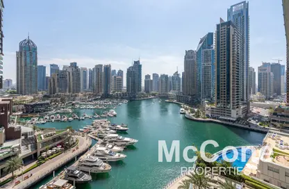 Apartment - 2 Bedrooms - 3 Bathrooms for sale in Damac Heights - Dubai Marina - Dubai