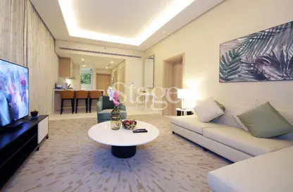 Apartment - 1 Bedroom - 2 Bathrooms for rent in The Palm Tower - Palm Jumeirah - Dubai