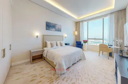 Apartment - 1 Bathroom for rent in The Palm Tower - Palm Jumeirah - Dubai