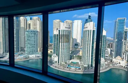 Apartment - 3 Bedrooms - 4 Bathrooms for sale in Time Place Tower - Dubai Marina - Dubai