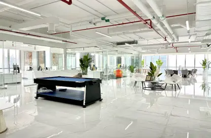 Office Space - Studio - 3 Bathrooms for rent in Marina Plaza - Dubai Marina - Dubai