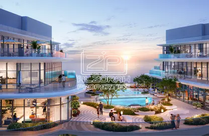 Duplex - 2 Bedrooms - 4 Bathrooms for sale in Aqua Arc - Al Marjan Island - Ras Al Khaimah