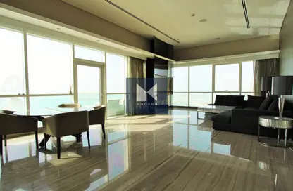 Apartment - 4 Bedrooms - 5 Bathrooms for rent in Al Bateen Residences - Jumeirah Beach Residence - Dubai