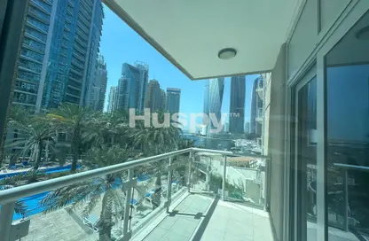 Apartment - 1 Bedroom - 1 Bathroom for rent in Al Habtoor Tower - Dubai Marina - Dubai