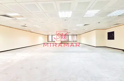 Office Space - Studio - 1 Bathroom for rent in Al Ghaith Tower - Hamdan Street - Abu Dhabi