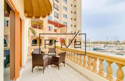 Townhouse - 2 Bedrooms - 3 Bathrooms for rent in Marina Residences 5 - Marina Residences - Palm Jumeirah - Dubai