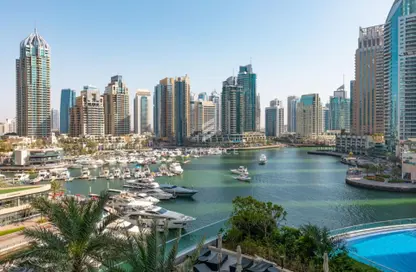 Apartment - 2 Bedrooms - 3 Bathrooms for sale in Damac Heights - Dubai Marina - Dubai