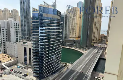 Apartment - Studio - 1 Bathroom for rent in Marina View Tower A - Marina View - Dubai Marina - Dubai