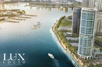 Apartment - 1 Bedroom - 2 Bathrooms for sale in Harbour Lights - Maritime City - Dubai