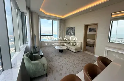 Apartment - 1 Bedroom - 2 Bathrooms for rent in The Palm Tower - Palm Jumeirah - Dubai