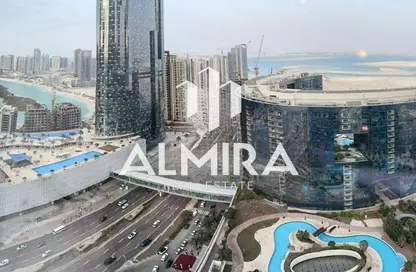 Apartment - 1 Bedroom - 2 Bathrooms for sale in The Gate Tower 1 - Shams Abu Dhabi - Al Reem Island - Abu Dhabi