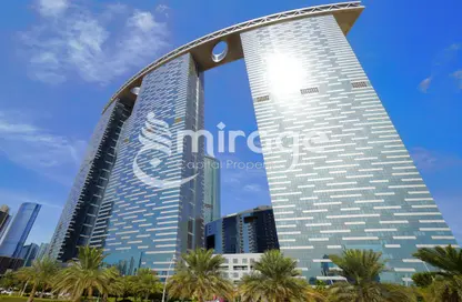 Apartment - 1 Bedroom - 2 Bathrooms for sale in The Gate Tower 3 - Shams Abu Dhabi - Al Reem Island - Abu Dhabi