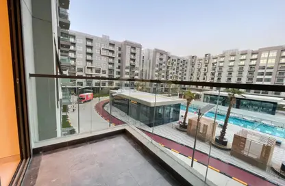 شقة - غرفة نوم - 1 حمام للايجار في لاونز من دانوب بلوك 1 - لاونز لدانوب - المدينة الدولية - دبي