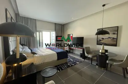 Apartment - Studio - 1 Bathroom for rent in DAMAC Majestine - Business Bay - Dubai