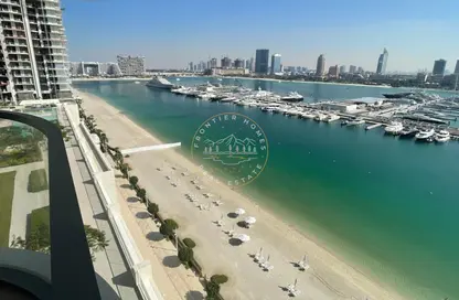 Apartment - 2 Bedrooms - 2 Bathrooms for rent in Marina Vista - EMAAR Beachfront - Dubai Harbour - Dubai