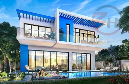 Villa - 6 Bedrooms - 7 Bathrooms for sale in Santorini - Damac Lagoons - Dubai