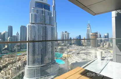 Apartment - 3 Bedrooms - 4 Bathrooms for rent in Boulevard Point - Downtown Dubai - Dubai