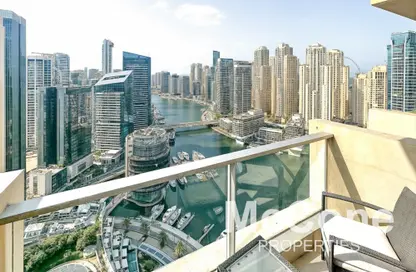 Apartment - Studio - 1 Bathroom for rent in JW Marriott Hotel Marina - Dubai Marina - Dubai